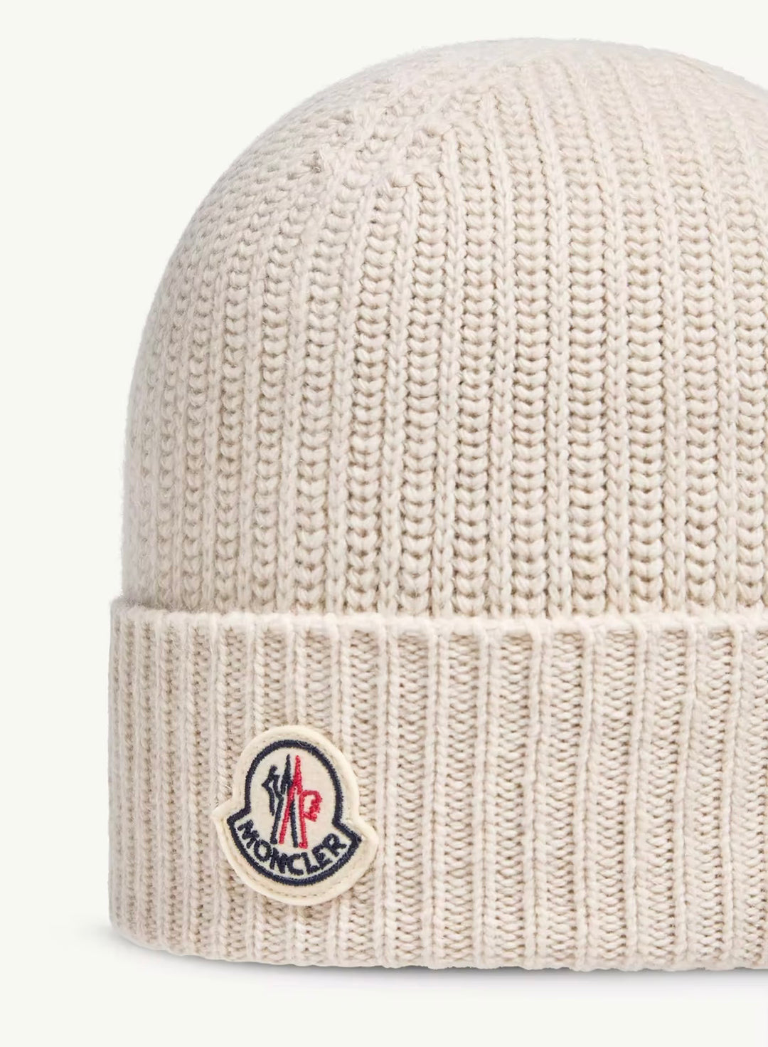 MONCLER TRICOT WOOL BLEND BEANIE