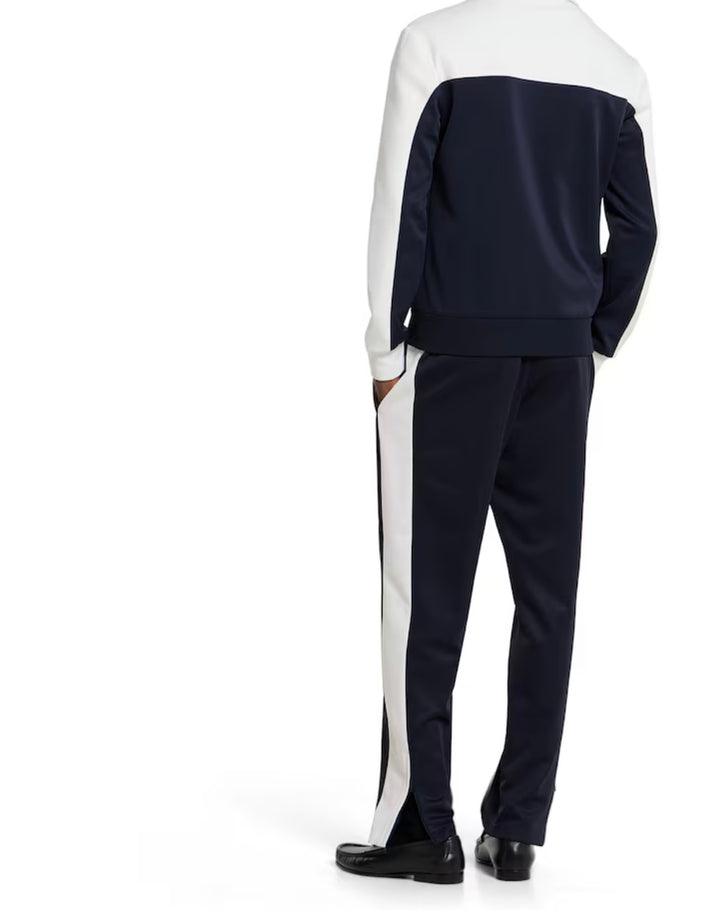 GUCCI TECHNICAL JERSEY NAVY PANTS