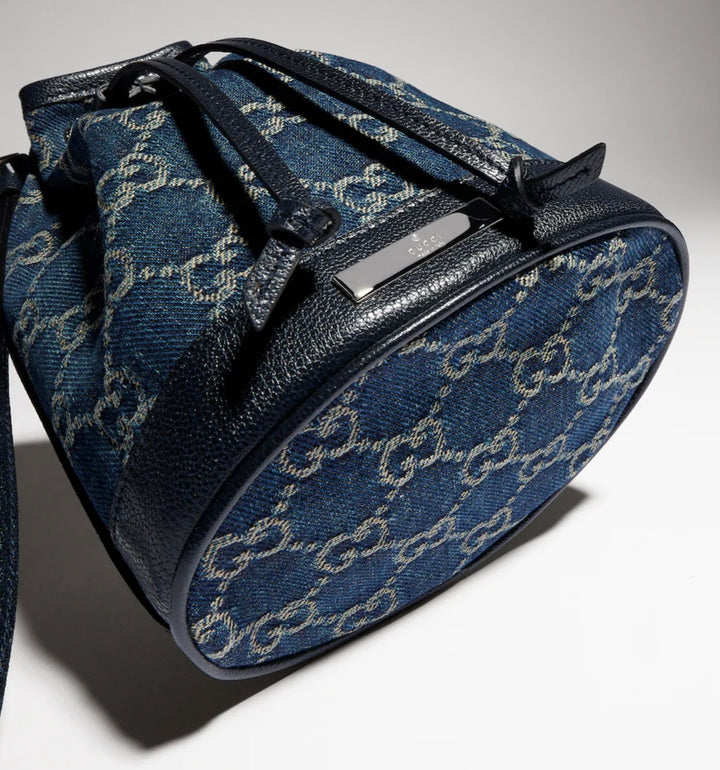 GUCCI MINI BUCKET BAG MONOGRAM