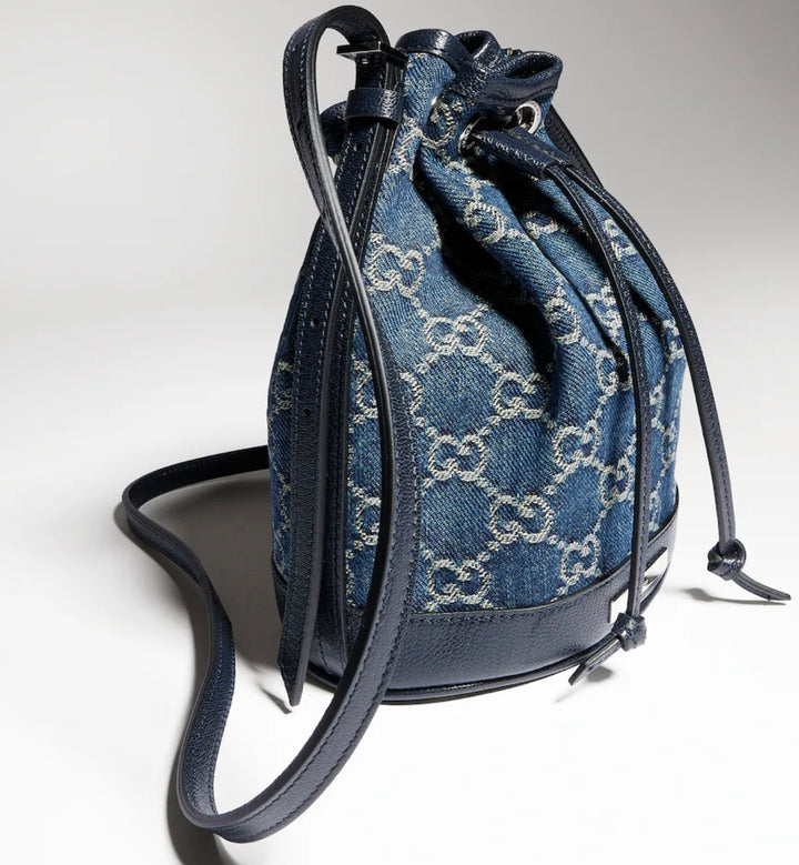 GUCCI MINI BUCKET BAG MONOGRAM