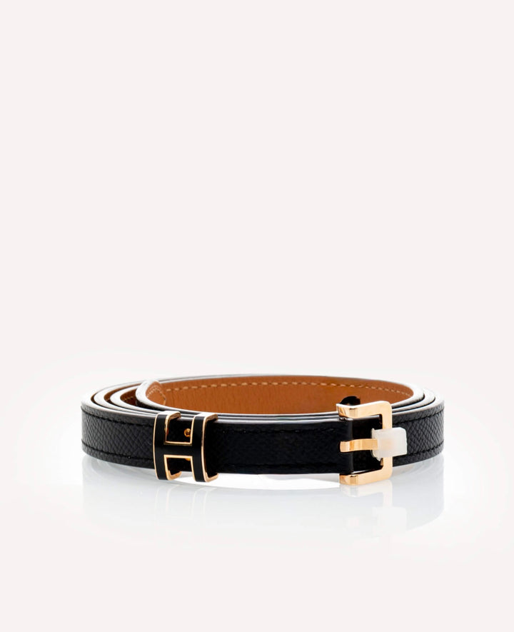 HERMES POP H 15 BELT NOIR