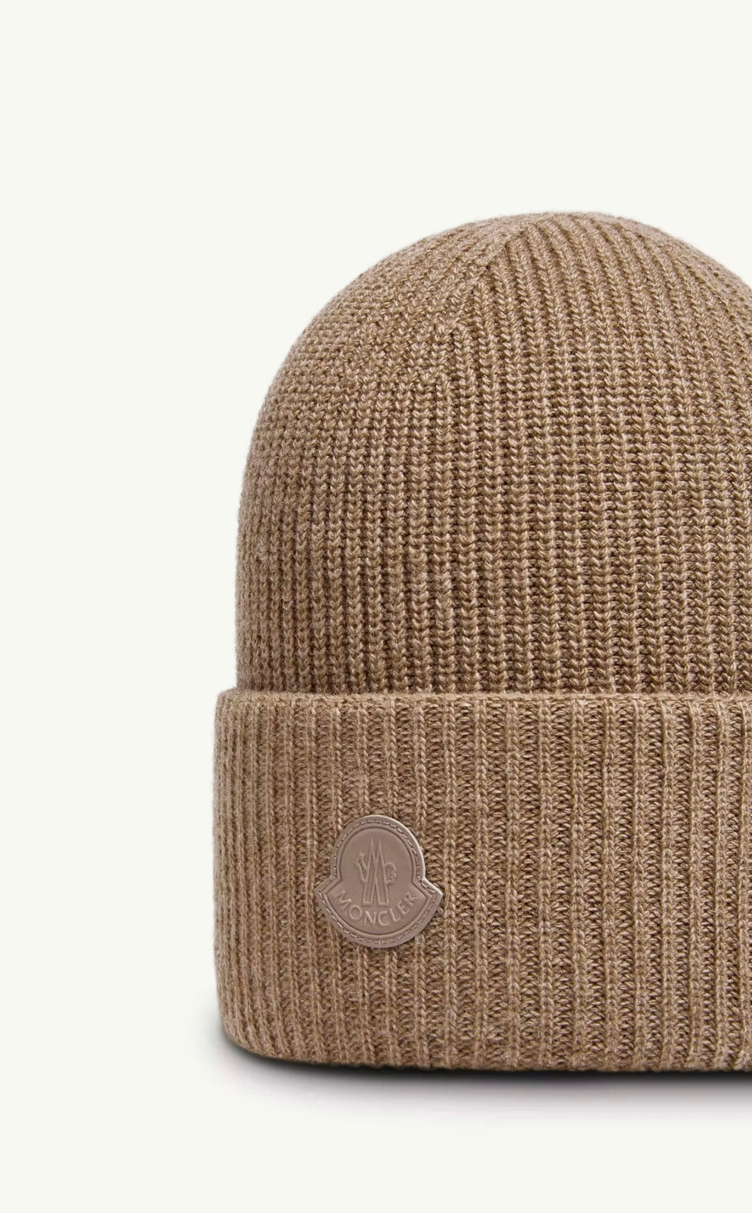 MONCLER WOOL & CASHMERE BLEND BEANIE