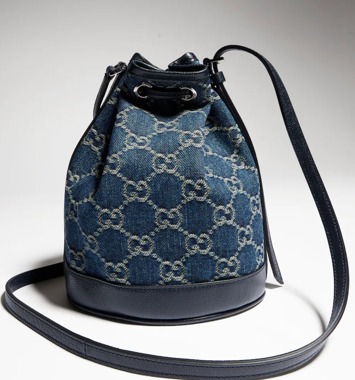 GUCCI MINI BUCKET BAG MONOGRAM
