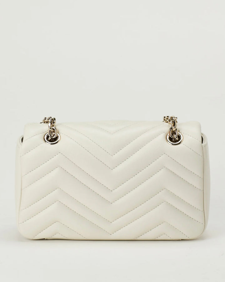 GUCCI MARMONT SMALL BEIGE BAG