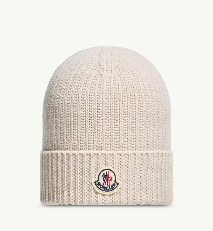 MONCLER TRICOT WOOL BLEND BEANIE