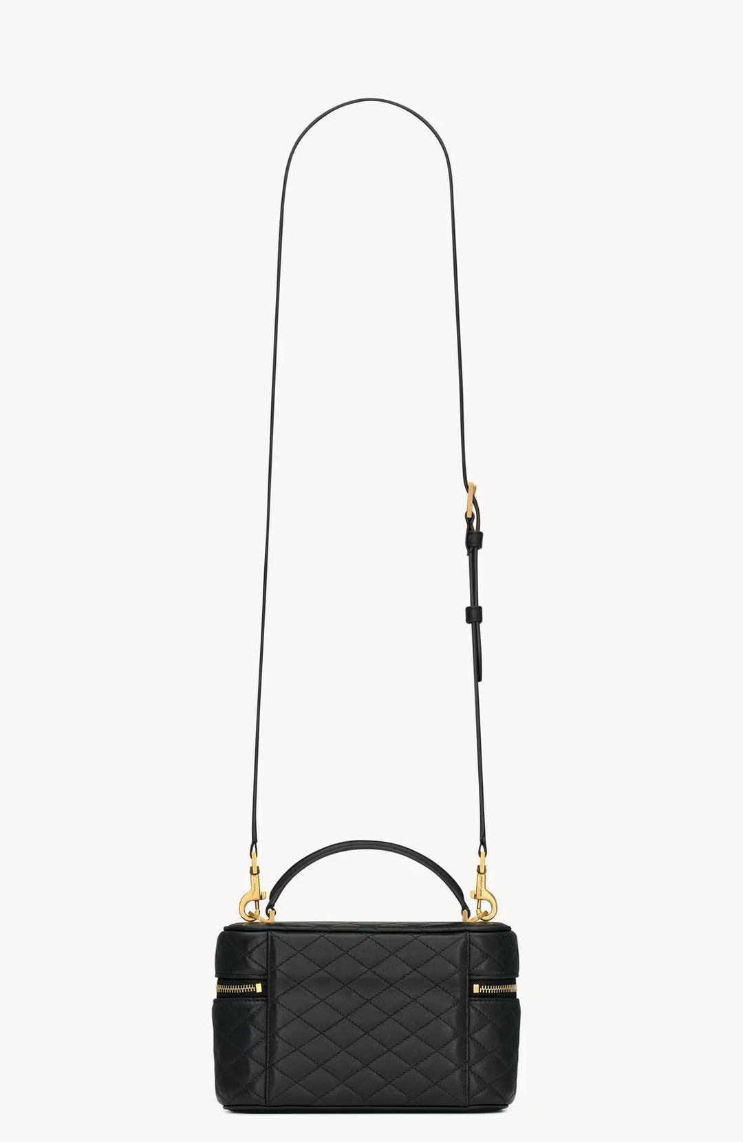 YSL GABY VANITY BLACK BAG IN LAMBSKIN