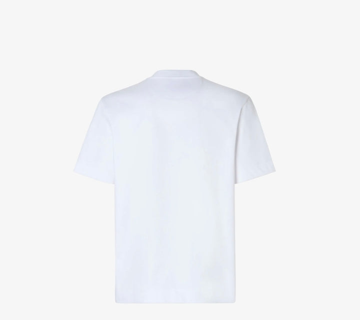 FENDI MINI LOGO WHITE T-SHIRT