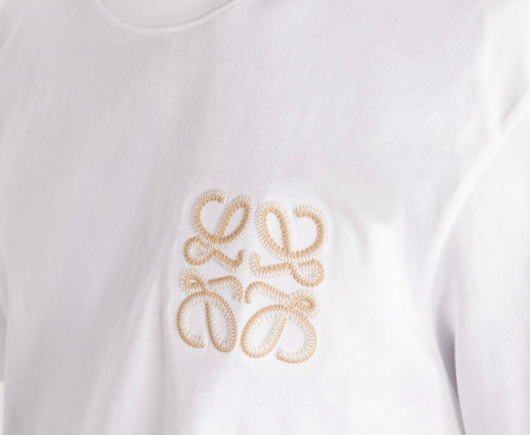 LOEWE GOLD PRINTED T-SHIRT