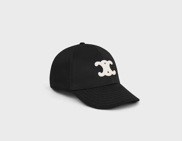 CELINE BLACK COTTON CAP