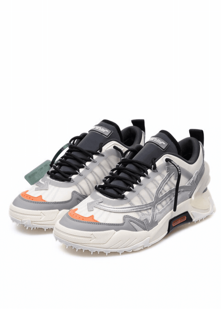 OFF-WHITE ODSY-2000 GREY WHITE SNEAKERS