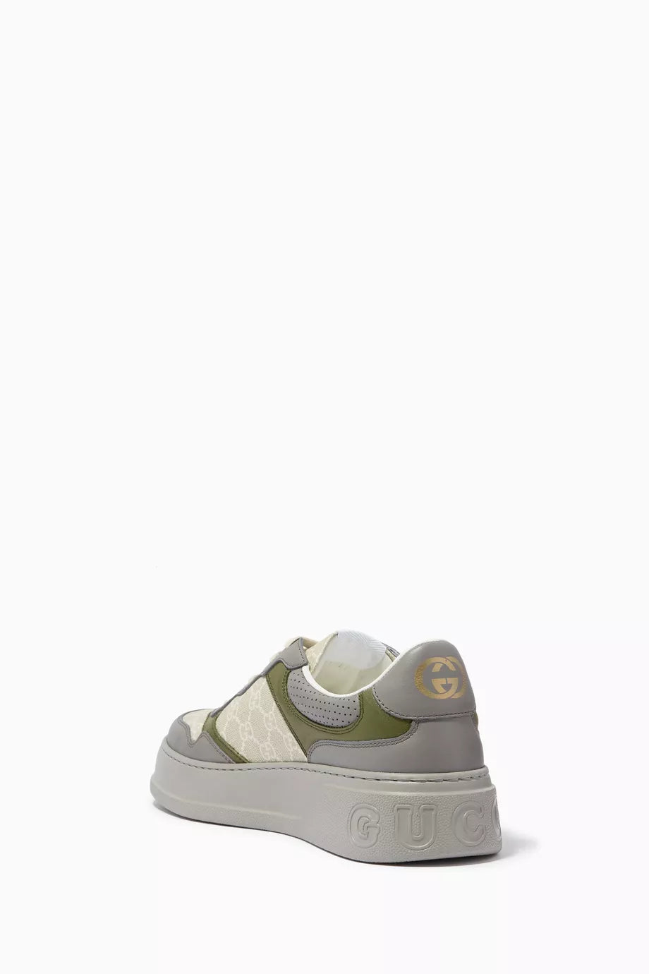 GUCCI GG SUPREME GREY SNEAKERS