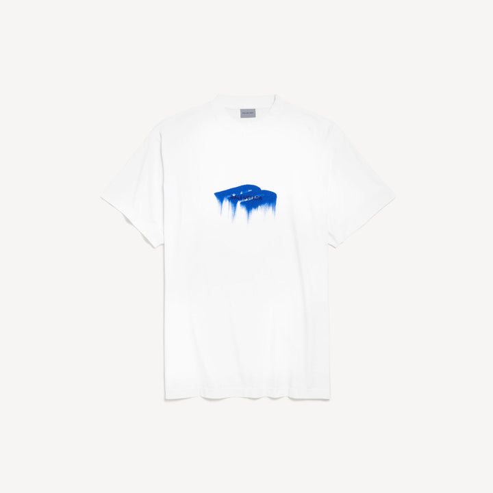 BALENCIAGA WET BRUSH WHITE T-SHIRT
