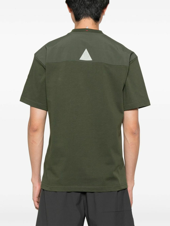 MONCLER GREEN POCKET T-SHIRT