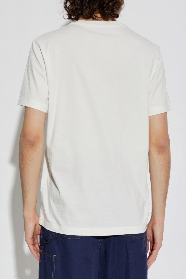 MONCLER MINI LOGO WHITE T-SHIRT