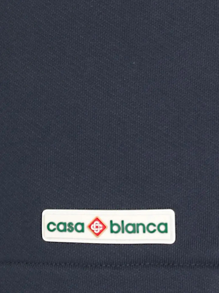 CASABLANCA NAVY BLUE SHORT PANTS