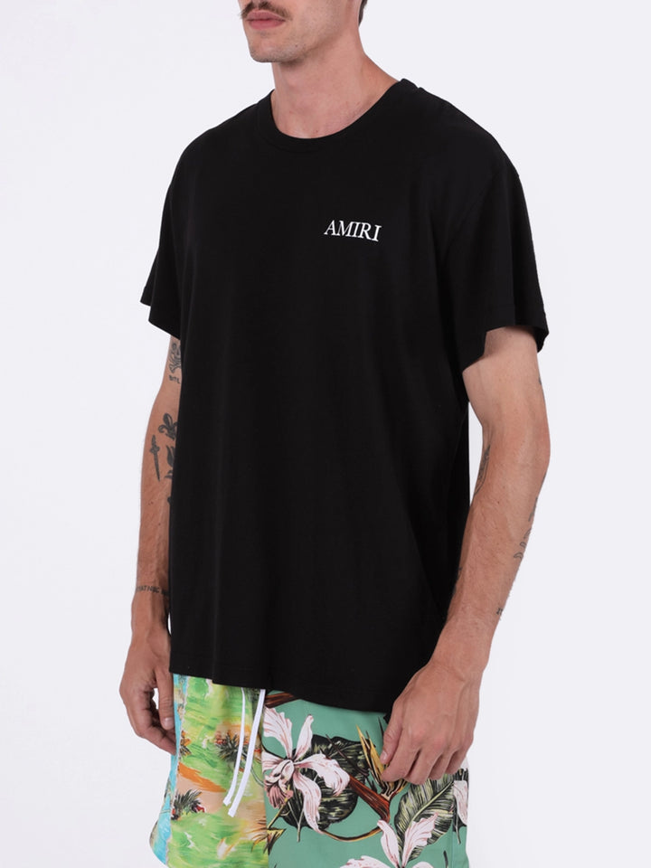AMIRI BANANA TREE BLACK T-SHIRT