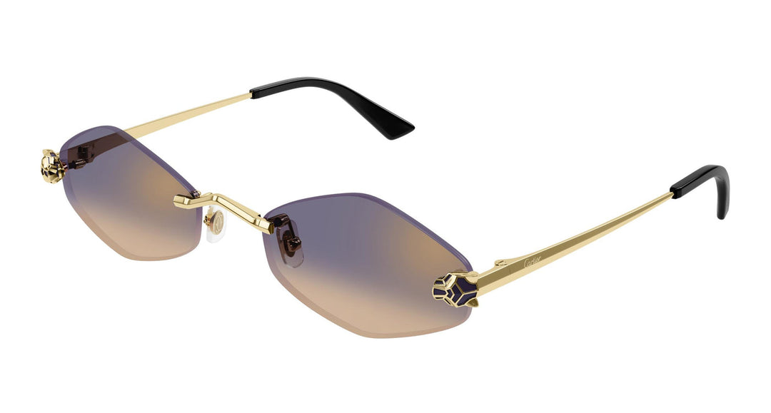 CARTIER GOLD EYEWEAR SUNGLASSES