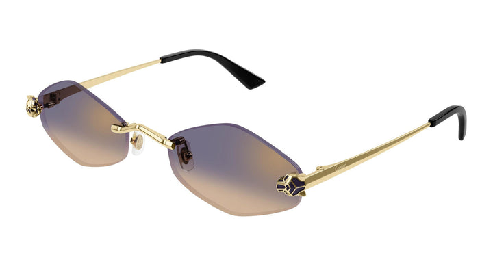 CARTIER GOLD EYEWEAR SUNGLASSES