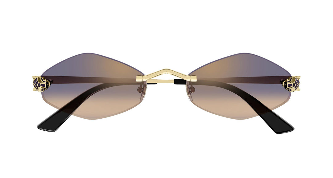 CARTIER GOLD EYEWEAR SUNGLASSES