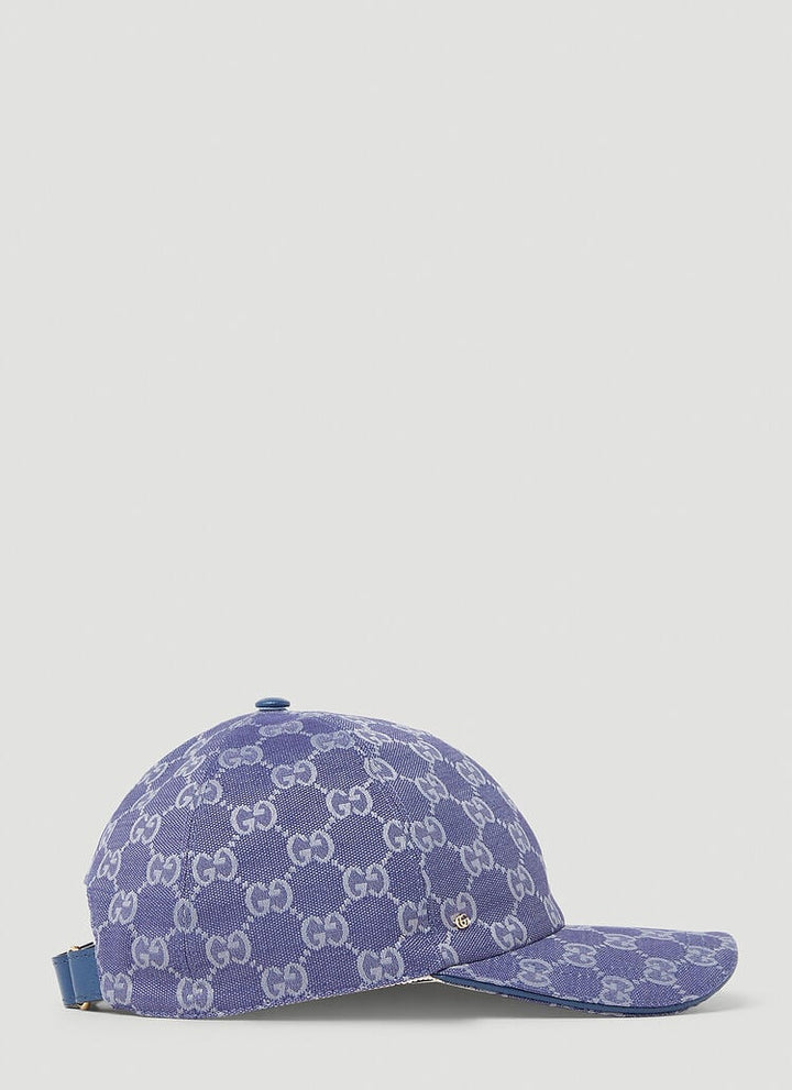GUCCI MONOGRAM BLUE CAP