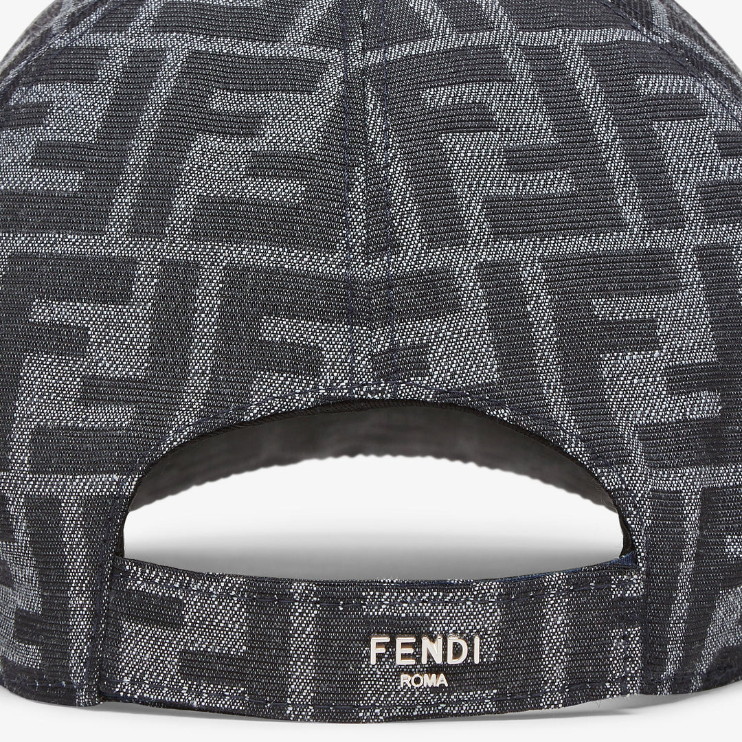 FENDI MONOGRAM NAVY BLUE CAP