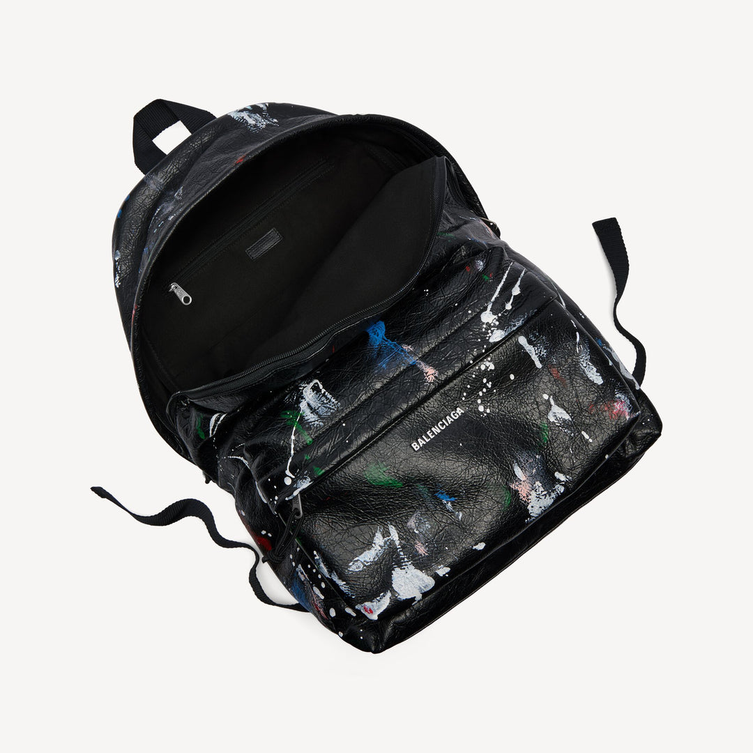 BALENCIAGA EXPLORER BACKPACK IN SPLASH COLOR