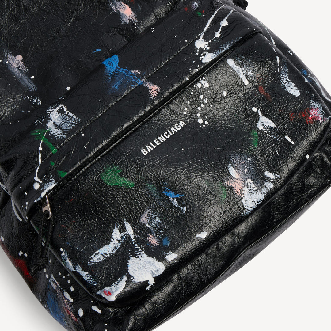 BALENCIAGA EXPLORER BACKPACK IN SPLASH COLOR