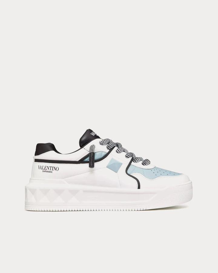 VALENTINO GARAVANI ONE STUD WHITE & BLUE