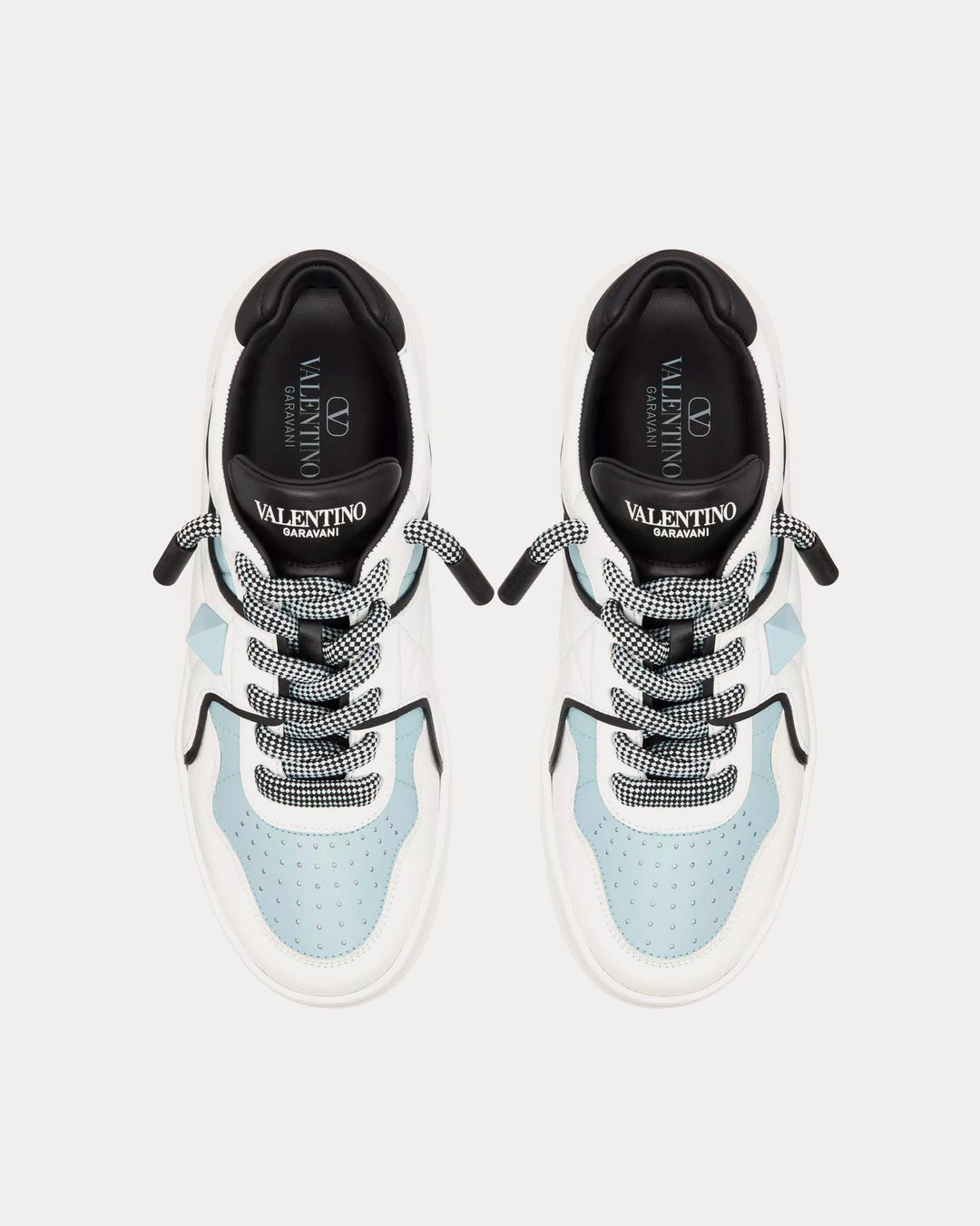 VALENTINO GARAVANI ONE STUD WHITE & BLUE