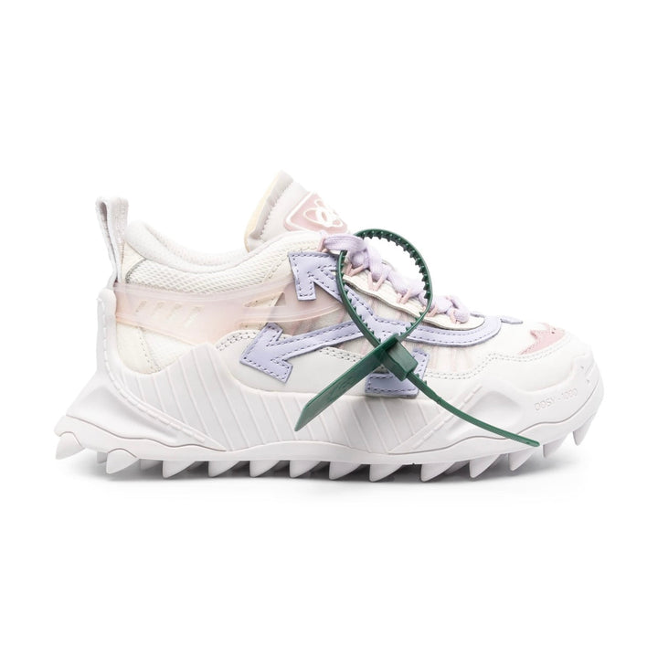 OFF-WHITE ODSY-1000 PURPLE & WHITE SNEAKERS