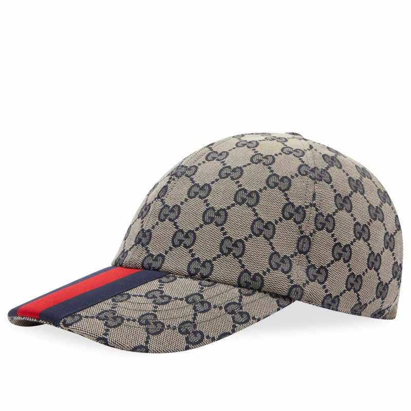 GUCCI MONOGRAM GG NAVY CAP