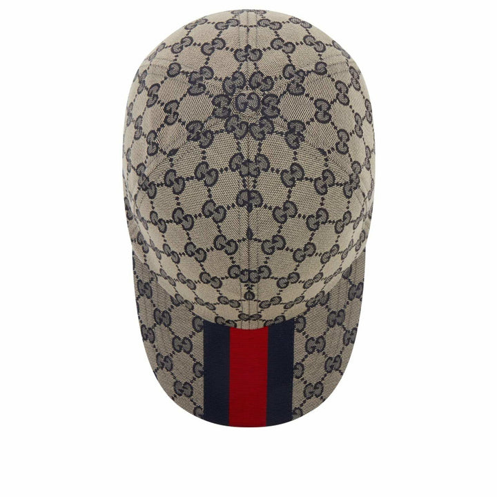 GUCCI MONOGRAM GG NAVY CAP