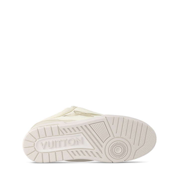 LOUIS VUITTON BEIGE & WHITE SNEAKERS