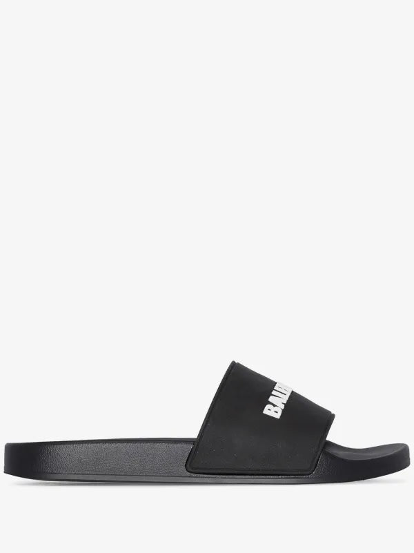 BALENCIAGA LOGO POOL SLIDE SANDAL
