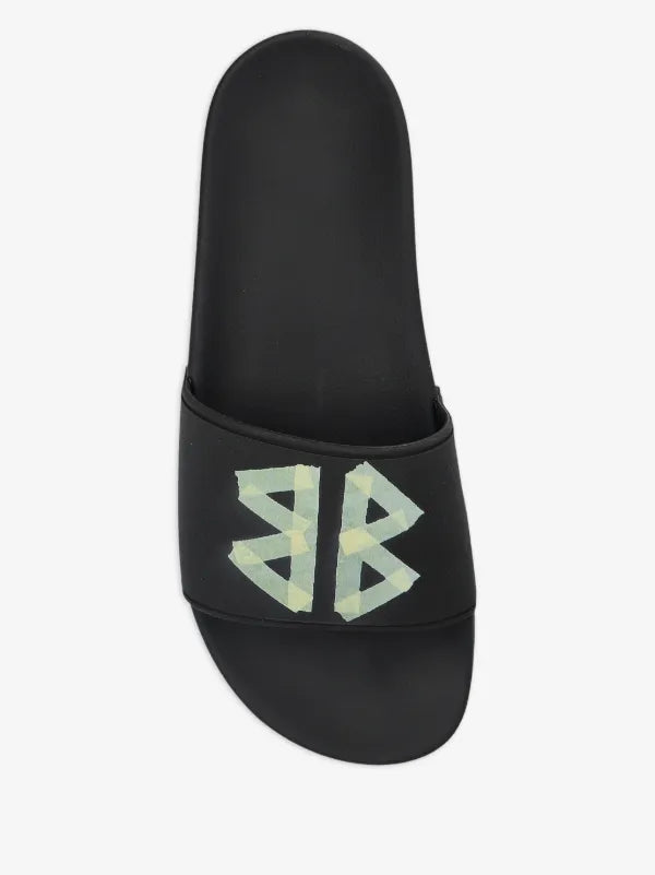 BALENCIAGA LIME POOL SLIDES SANDAL