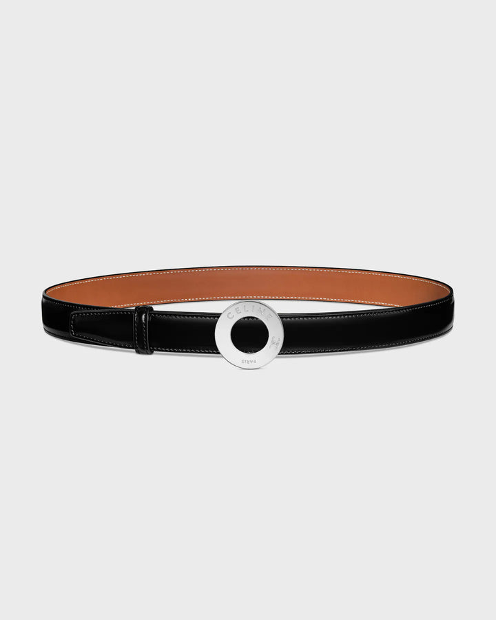 CELINE DISC BUCKLE & REVERSIBLE STRAP
