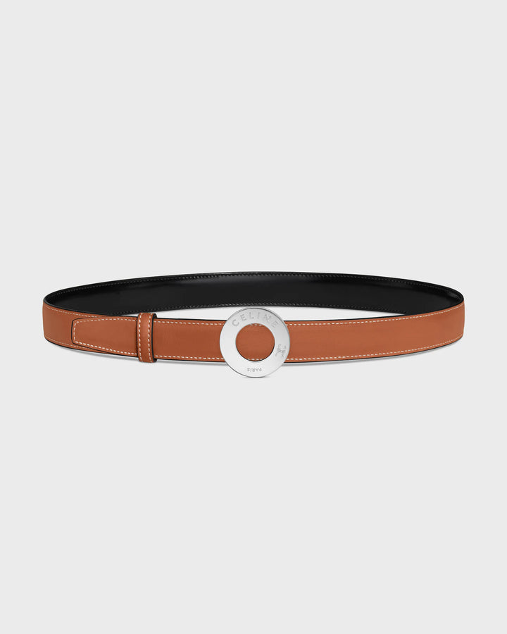 CELINE DISC BUCKLE & REVERSIBLE STRAP