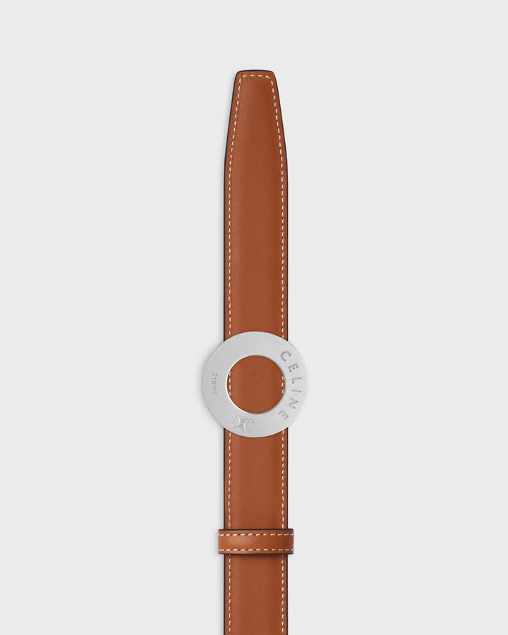 CELINE DISC BUCKLE & REVERSIBLE STRAP