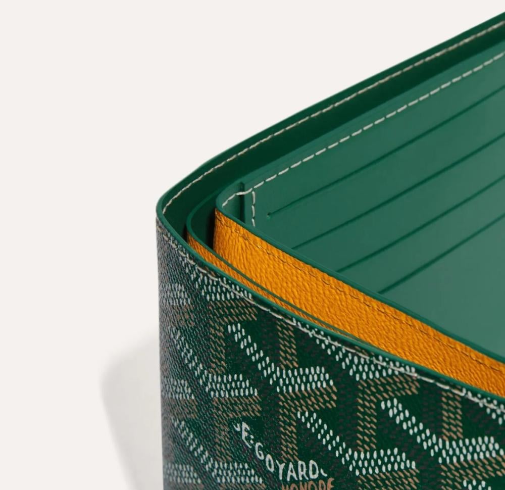 GOYARD VICTOIRE GREEN WALLET