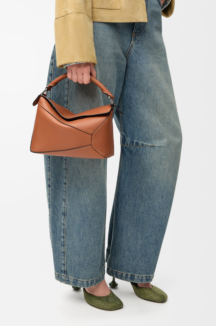 LOEWE SMALL PUZZLE EDGE BAG IN CLASSIC CALFSKIN
