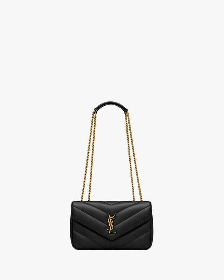 YSL LOULOU SMALL IN MATELASSE LAMBSKIN