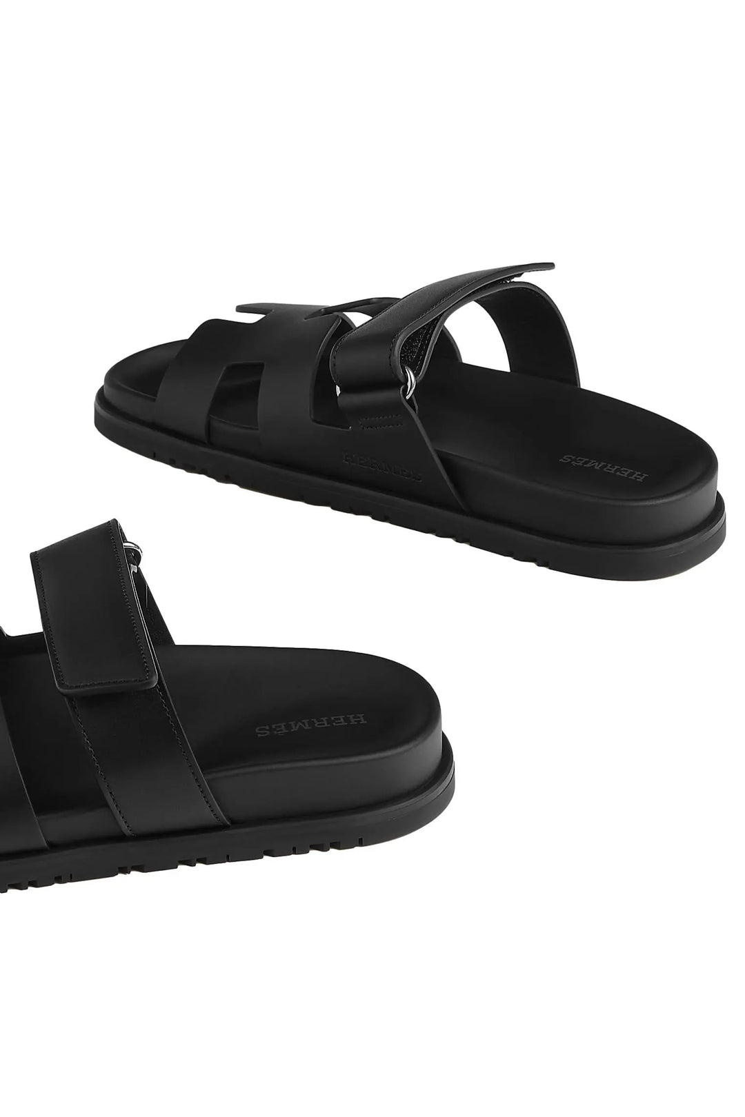 HERMES CHYPRE SANDAL IN BLACK