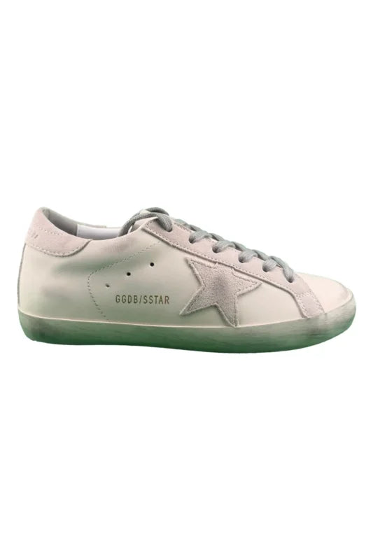 GOLDEN GOOSE SUPER-STAR WITH GRAY SUEDE