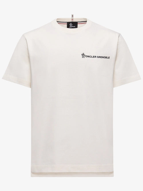 MONCLER GRENOBLE WHITE T-SHIRT