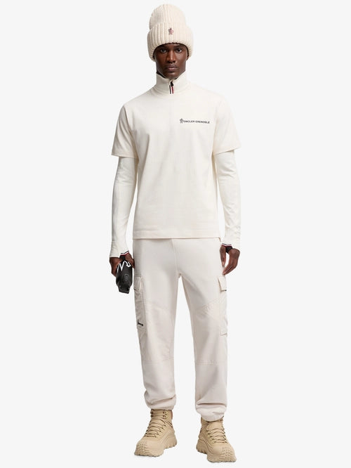 MONCLER GRENOBLE WHITE T-SHIRT