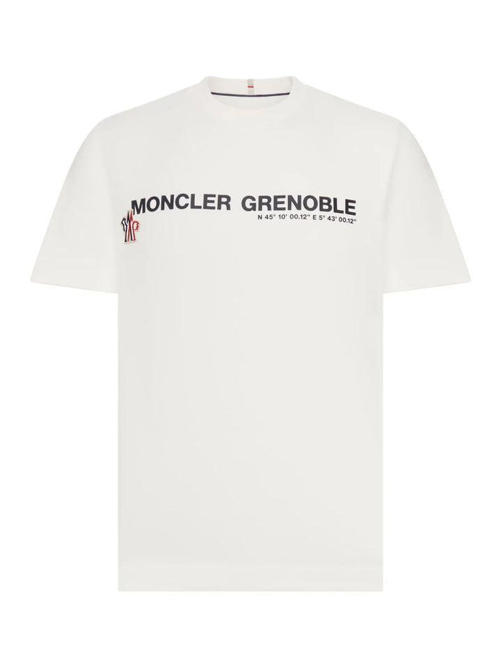 MONCLER GRENOBLE LOGO DETAILED T-SHIRT