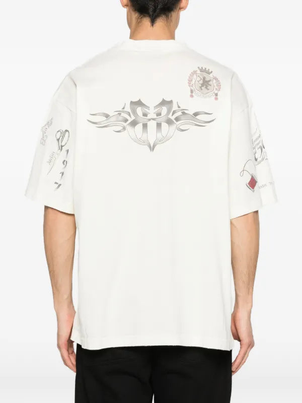 BALENCIAGA TATTO WHITE DRY T-SHIRT