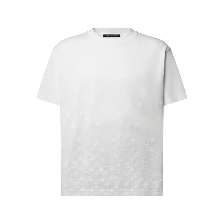 LOUIS VUITTON MONOGRAM GRADIENT WHITE T-SHIRT
