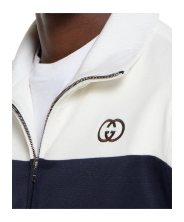 GUCCI TECHNICAL JERSEY ZIP HOODIE