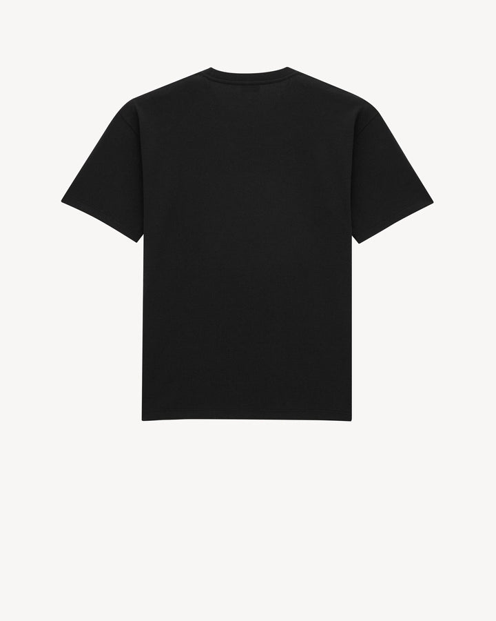 YSL CASSANDRE T-SHIRT IN BLACK